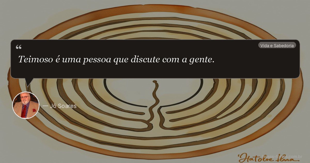 Frase de Jô Soares