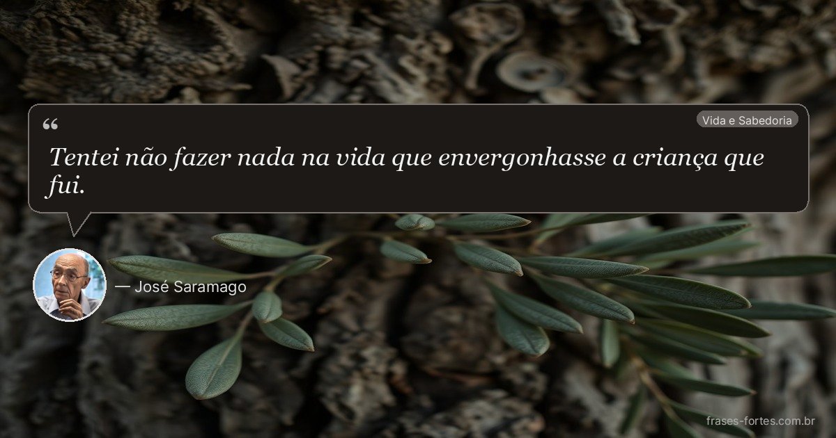 Frase de José Saramago