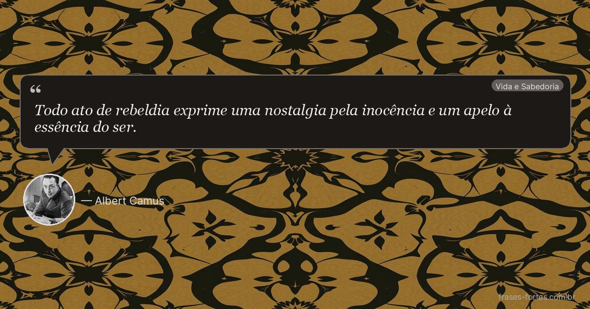 Frase de Albert Camus