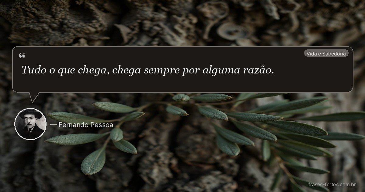 Frase de Fernando Pessoa