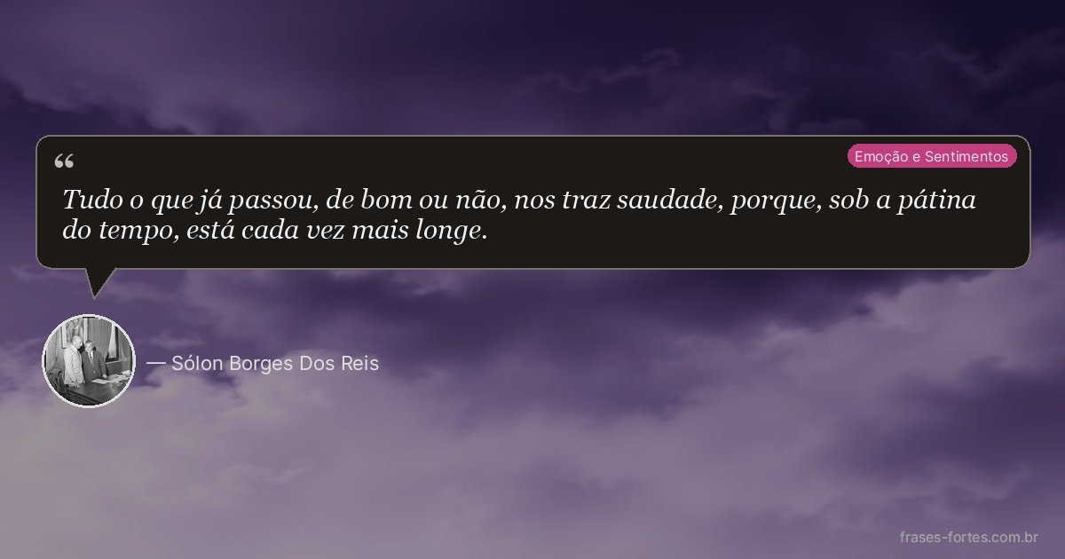 Frase de Sólon Borges Dos Reis