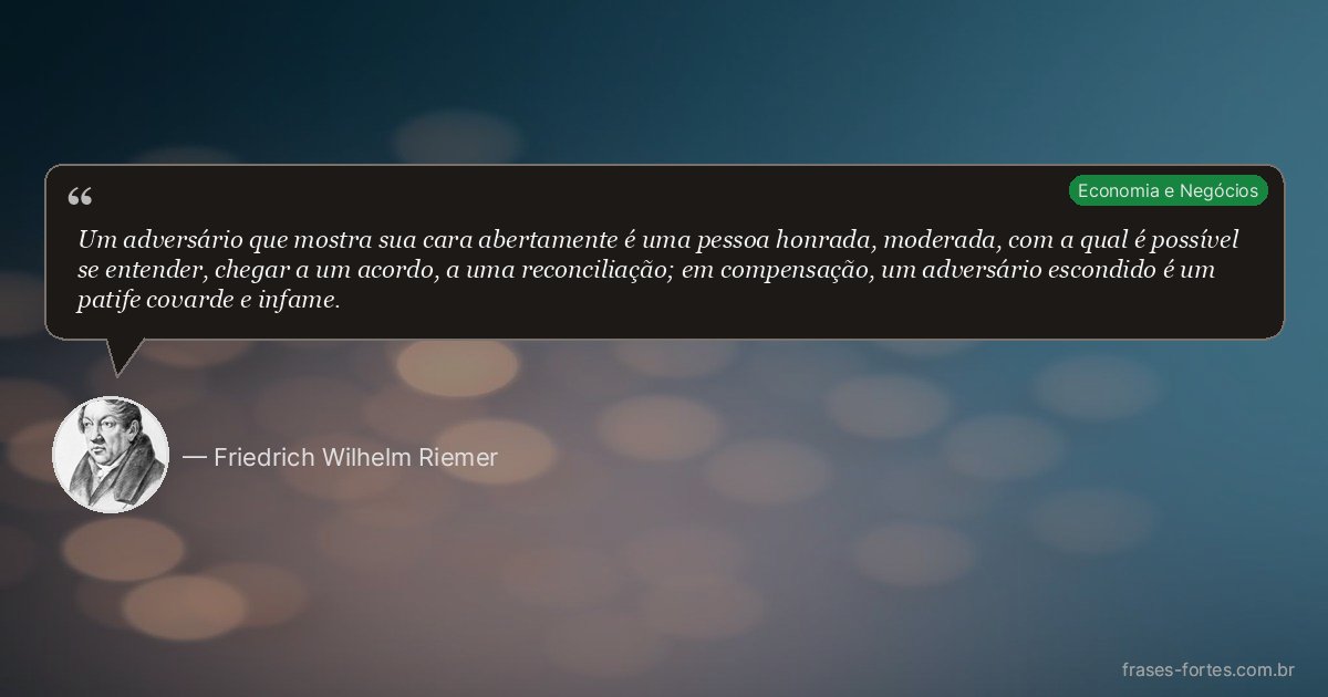 Frase de Friedrich Wilhelm Riemer