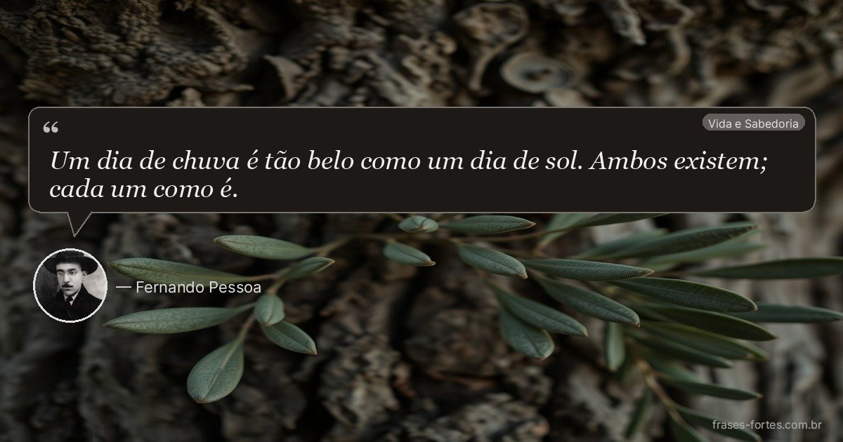 Frase de Fernando Pessoa