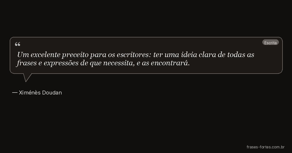 Frase de Ximénès Doudan