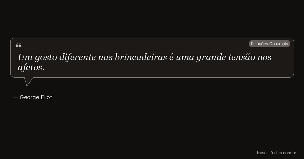 Frase de George Eliot