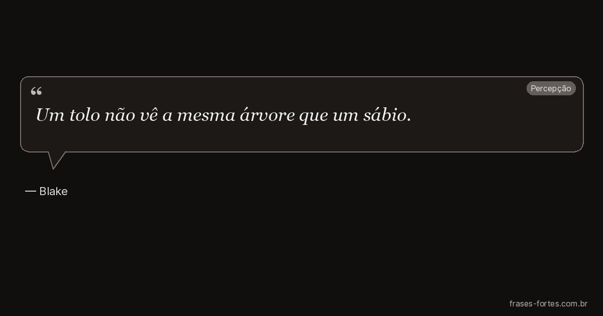 Frase de Blake