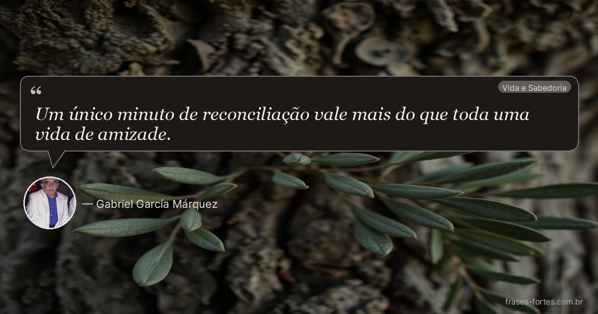 Frase de Gabriel García Márquez