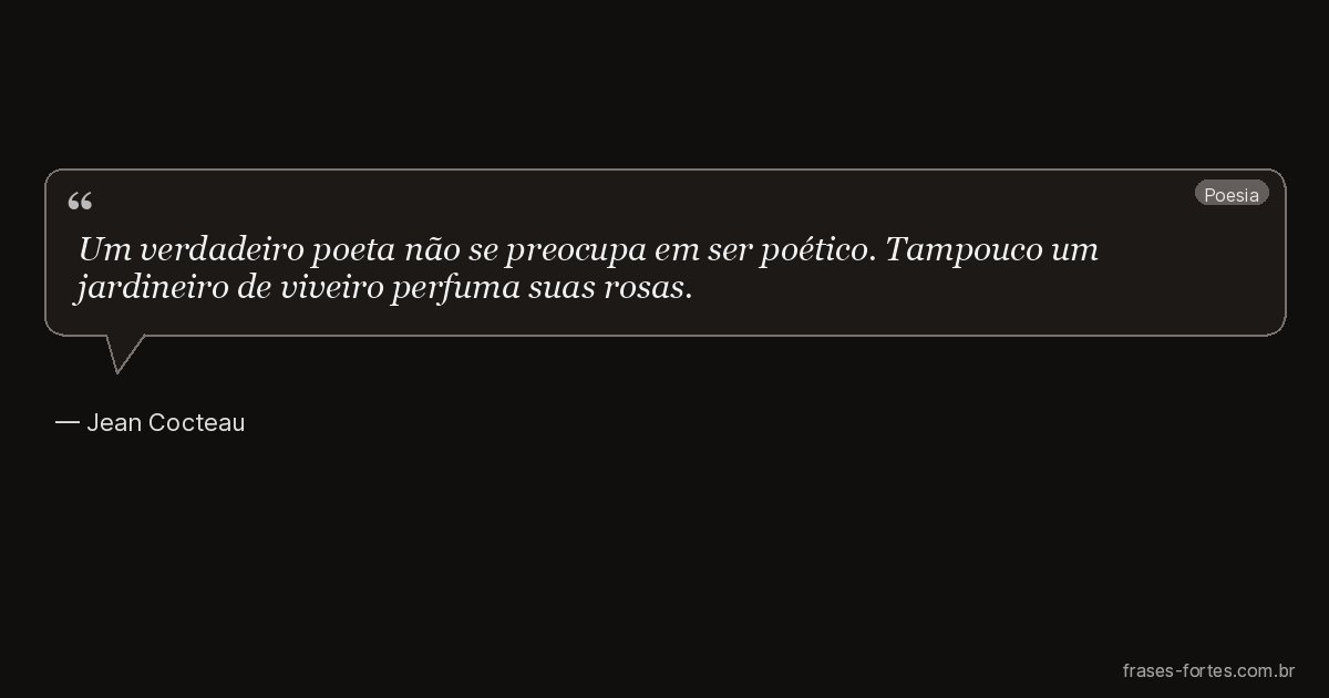 Frase de Jean Cocteau