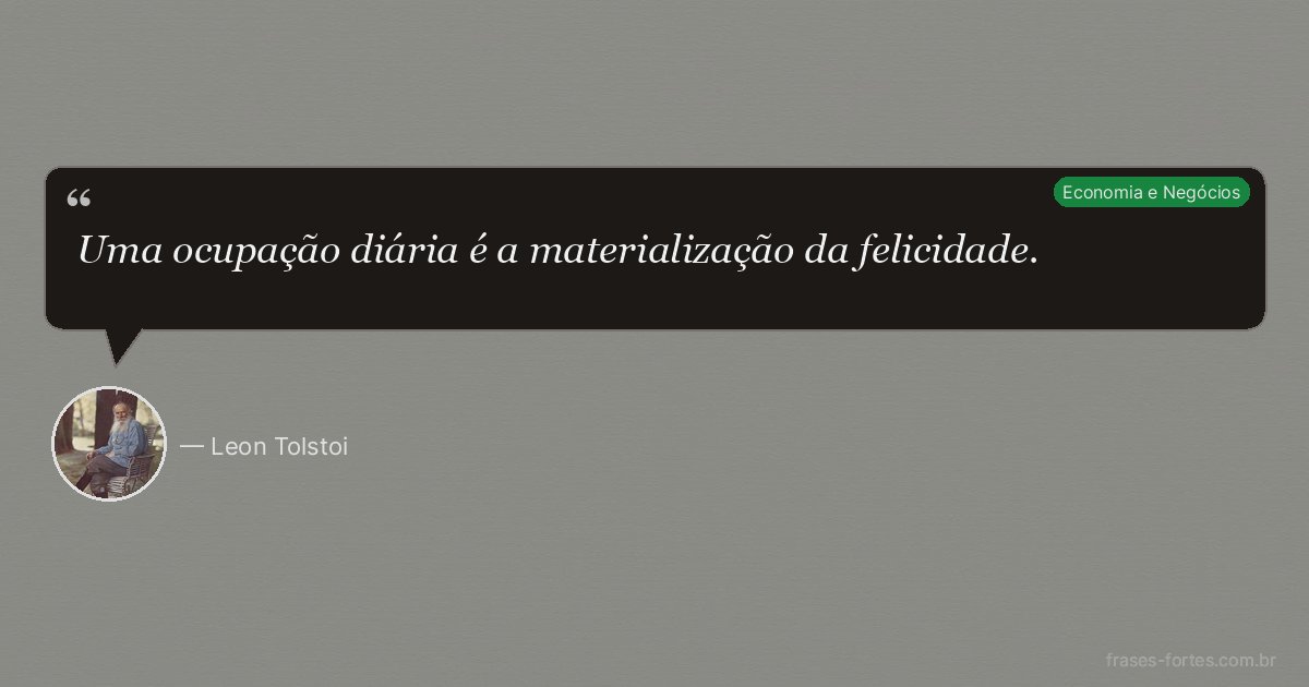 Frase de Leon Tolstoi