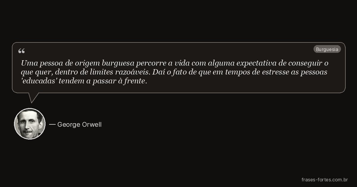 Frase de George Orwell