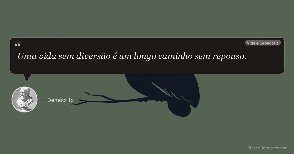 Frase de Demócrito