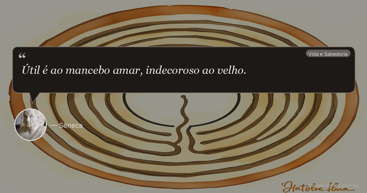 Frase de Sêneca
