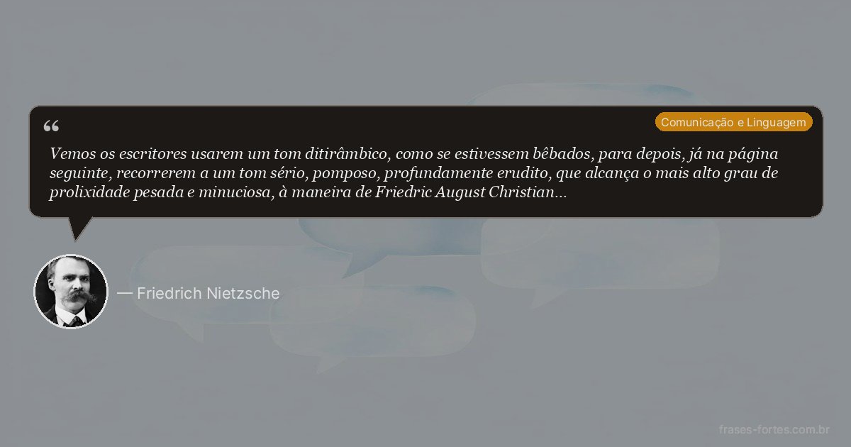 Frase de Friedrich Nietzsche