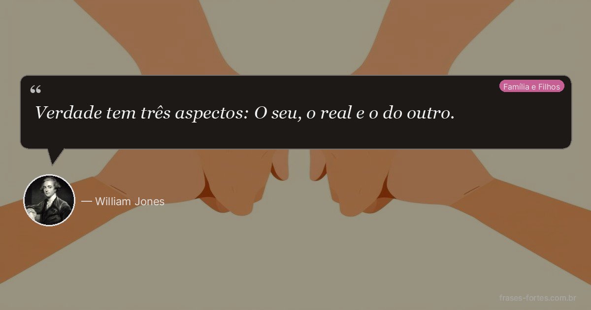 Frase de William Jones