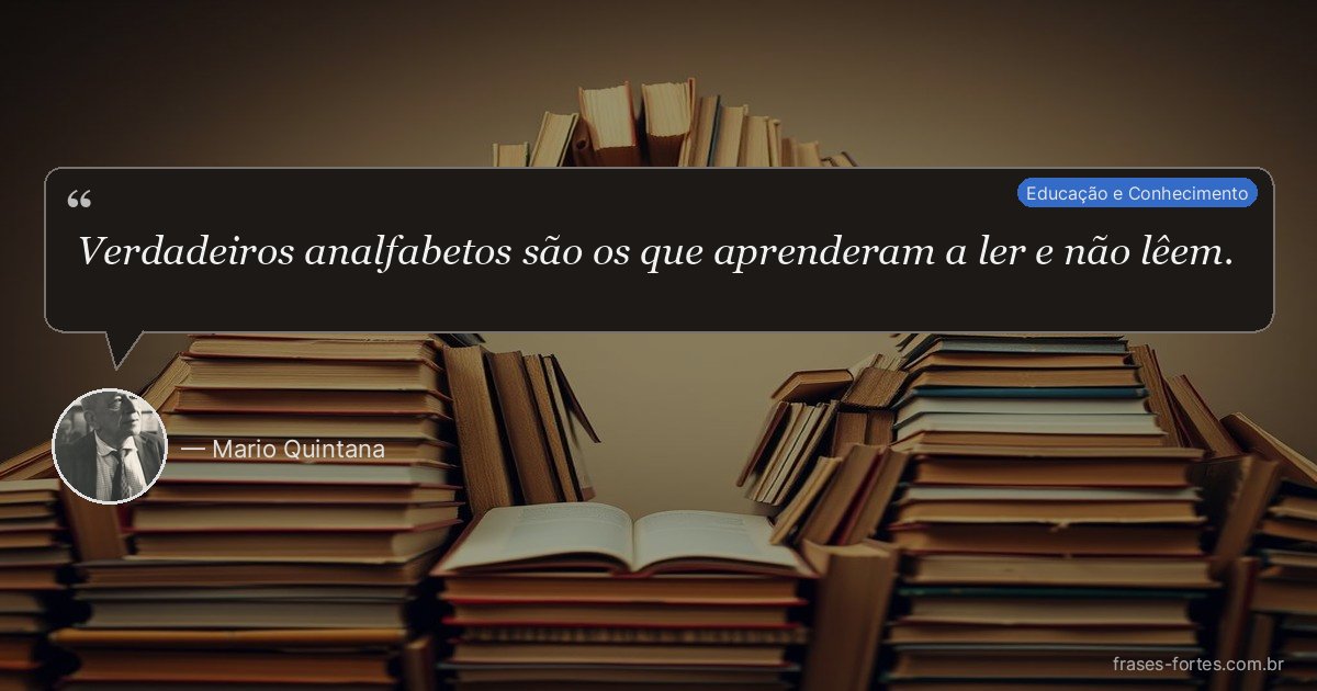 Frase de Mario Quintana