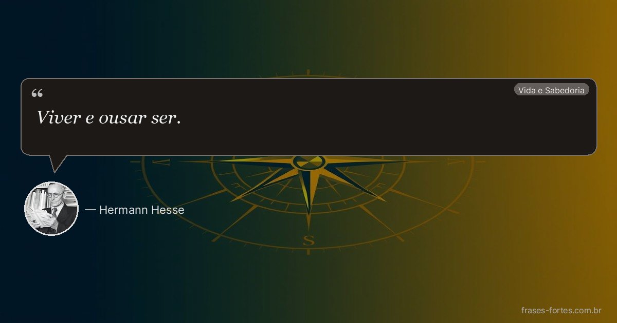 Frase de Hermann Hesse