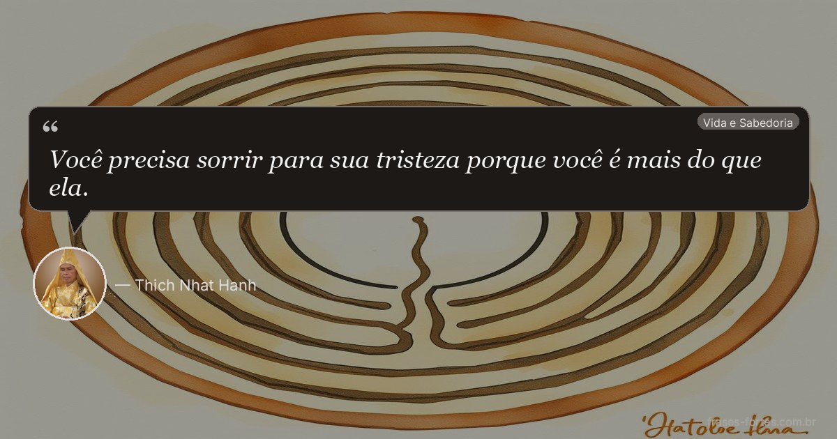 Frase de Thich Nhat Hanh